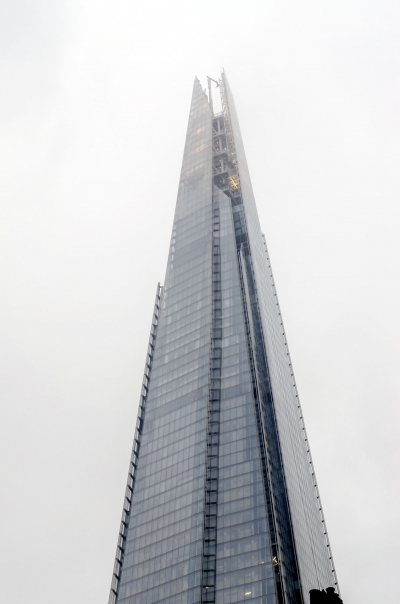 The Shard, modern skyscraper in the London skyline, UK