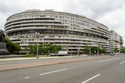 Watergate Complex buildings in Washington DC, USA