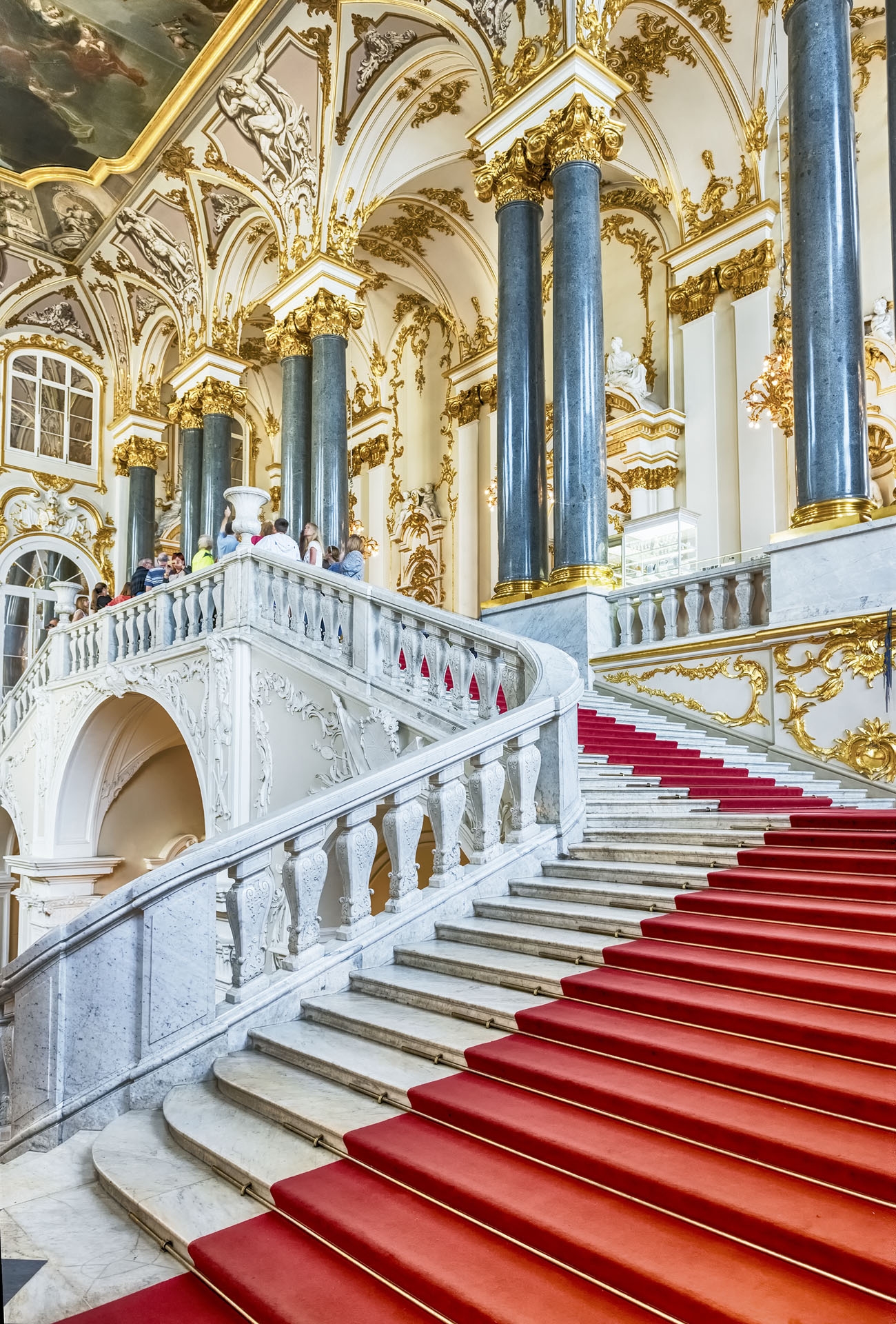 Jordan Staircase of the Winter Palace, Hermitage Museum, St. Petersburg