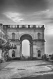 Triumphal Arch in Villa d'Este, Tivoli, Italy