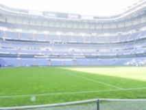 Defocused Background of a Football Stadium.