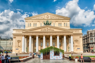 The legendary Bolshoi Theatre