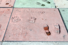 Al Pacino handprints in Hollywood Boulevard