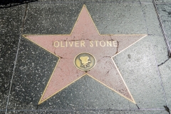 Oliver Stone's star on Hollywood Walk of Fame