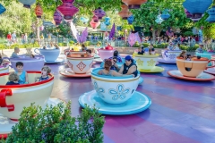 Mad Tea Party attraction at Disneyland Park