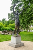 The Rocky Statue in Philadelphia, USA