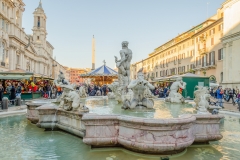 Fontana del Moro in Piazza Navona, Rome
