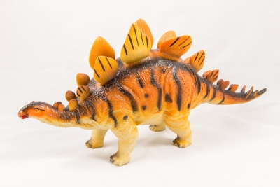 Stegosaurus dinosaur toy model
