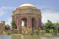 The Palace of Fine Arts in San Francisco, USA