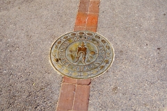 Freedom Trail sign in Boston, USA