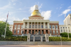 Massachusetts State House in Boston, USA