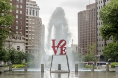 Love Statue in Philadelphia, Pennsylvania, USA