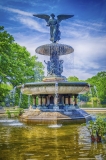 Bethesda Fountain in Central Park, New York City, USA