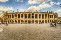 The Verona Arena, Roman amphitheatre in Verona, Italy