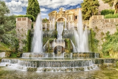 The Fountain of Neptune, Villa d'Este, Tivoli, Italy