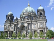 Facade of Berlin Cathedral, Germany