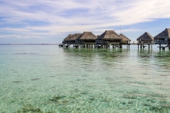 Overwater bungalows, French Polynesia