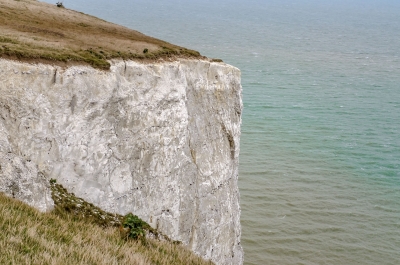 The white cliffs of Dover, UK