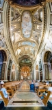 Inside the Church of Our Lady of Rosary, Pompei, Italy