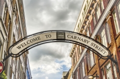 Carnaby Street Sign, London, UK