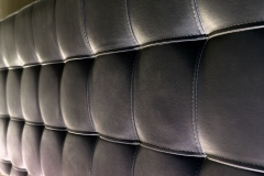 Tufted leather headboard texture for background