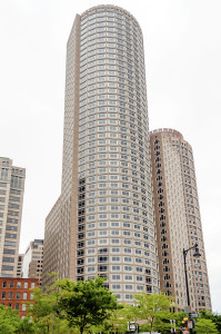 Modern skyscrapers in central Boston, USA