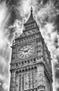The Big Ben, part of the Houses of Parliament and iconic landmark of London, UK