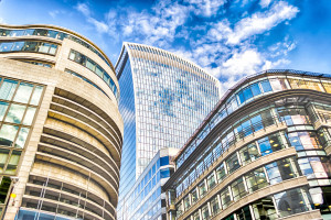 London City skyline, UK