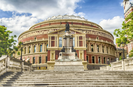 The Royal Albert Hall, in South Kensington, London, UK